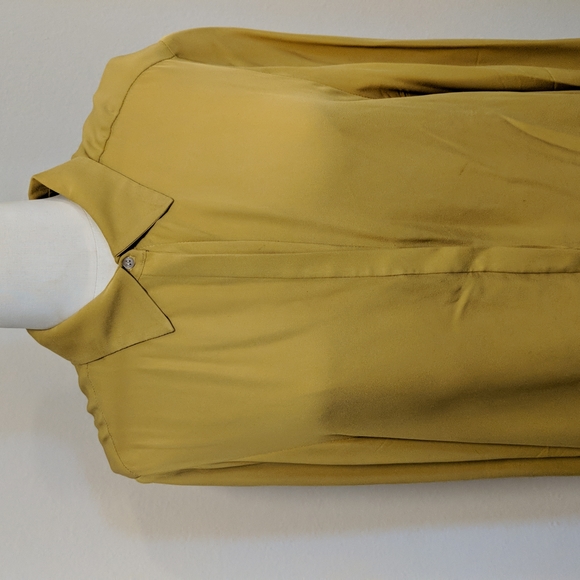 Blouse in mustard color by A. L. C. - Picture 5 of 12